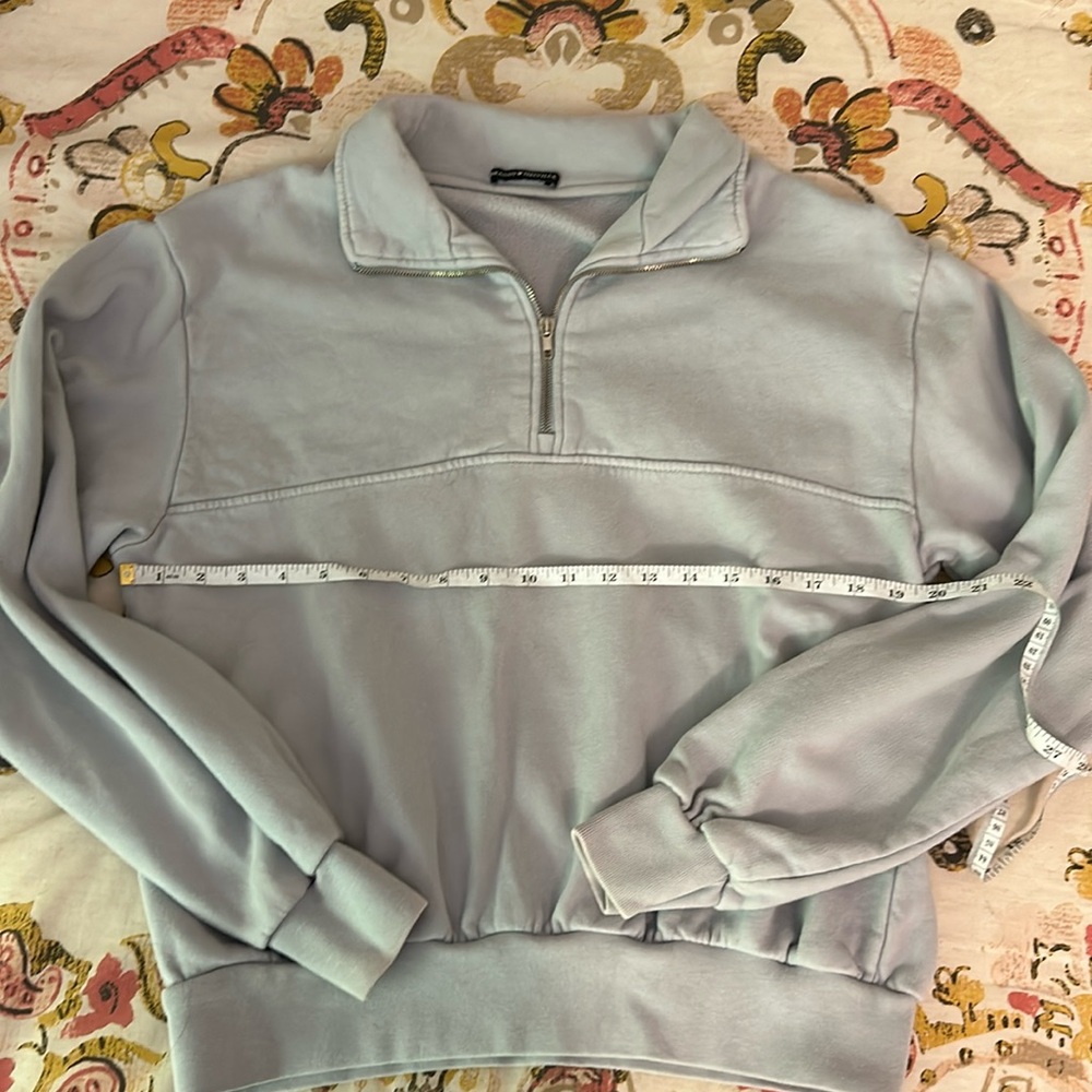 Brandy melville light blue sweatshirt
